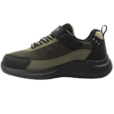 SKECHERS 406341L TRAINER - BLACK GREEN
