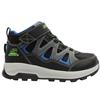 SKECHERS 406377L TRAINER BOOT - BLACK BLUE
