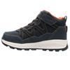 SKECHERS 406377L TRAINER BOOT - NAVY ORANGE