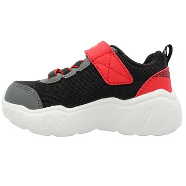 SKECHERS 407312N TRAINER - BLACK/RED