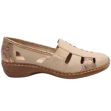 RIEKER 41385 SHOE - BEIGE