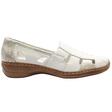 RIEKER 41385 SHOE - WHITE