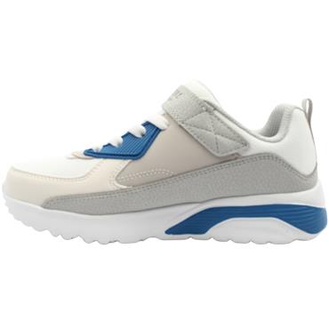 SKECHERS 417132L TRAINER - WHITE BLUE