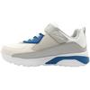 SKECHERS 417132L TRAINER - WHITE BLUE