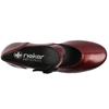 RIEKER LADIES 41756 STRAP SHOE - RED