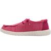HEY DUDE 41878 WENDY STRETCH SOX SHOE - FUSHSIA
