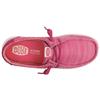HEY DUDE 41878 WENDY STRETCH SOX SHOE - FUSHSIA