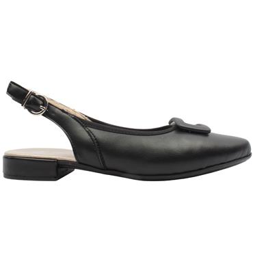 RIEKER 43150 SLING BACK SHOE - Black