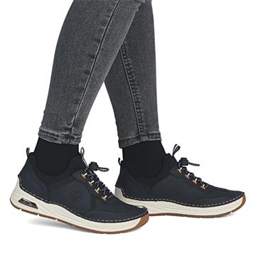RIEKER 44551 SHOE - NAVY BLACK