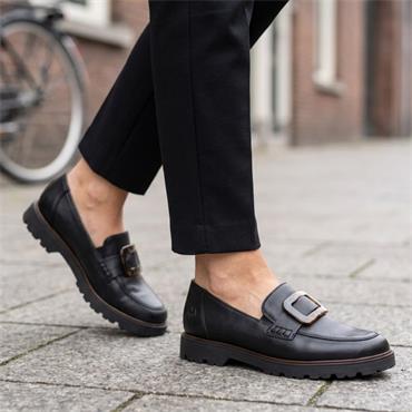 RIEKER 45553 LOAFER SHOE - Black