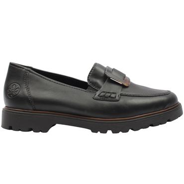 RIEKER 45553 LOAFER SHOE - Black