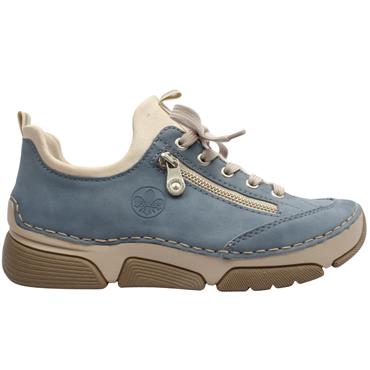 RIEKER 45973 LACED SHOE - BLUE
