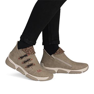 RIEKER 45983 BOOT - TAUPE