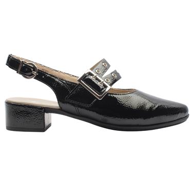 RIEKER 47071 SHOE - BLACK PATENT
