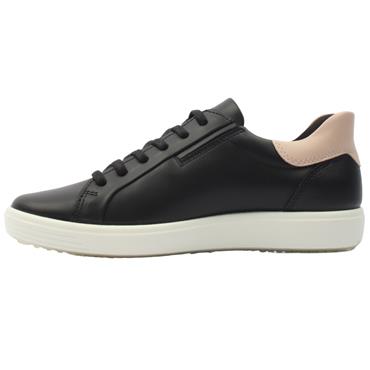 ECCO 470843 SHOE SOFT 7 - BLACK PINK