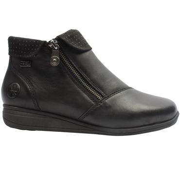 RIEKER 47252 BOOT - BLACK BLACK