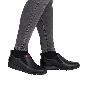 RIEKER 47253 SHOE - BLACK MULTI