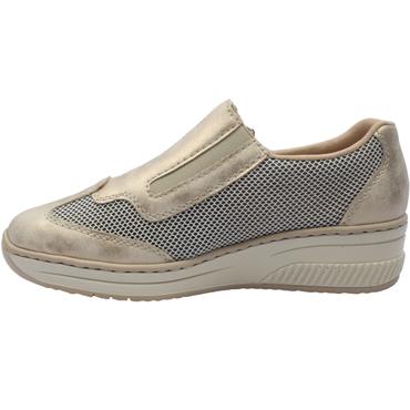 RIEKER 48760 SHOE - BEIGE MULTI