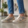 RIEKER 48760 SHOE - BEIGE MULTI