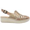 RIEKER 48763 SHOE - BEIGE MULTI