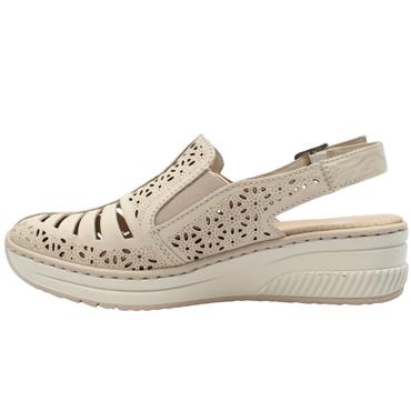 RIEKER 48763 SHOE - CREAM