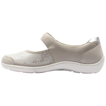 WALDLAUFER 496H33 STRAP SHOE - SILVER MULTI