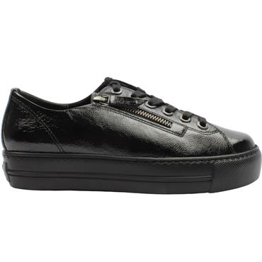PAUL GREEN 5006 SHOE - BLACK PATENT