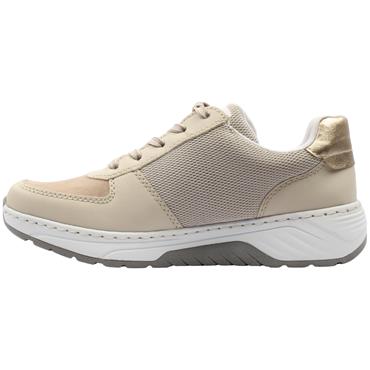 RIEKER 53101 SHOE - BEIGE MULTI