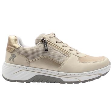 RIEKER 53101 SHOE - BEIGE MULTI