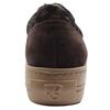 PAUL GREEN 5567 LACED SHOE - BROWN