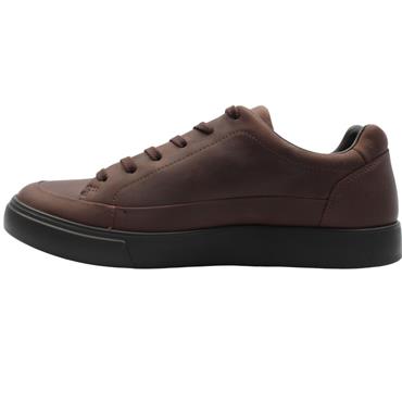 ECCO 560134 SOFT 10 SHOE - BROWN