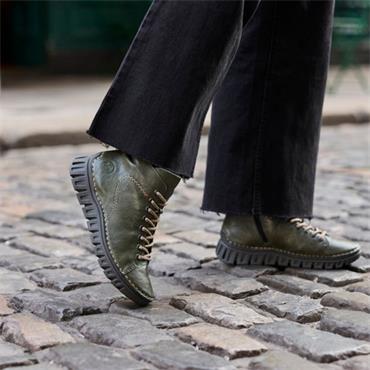 RIEKER 57501 BOOT - GREEN