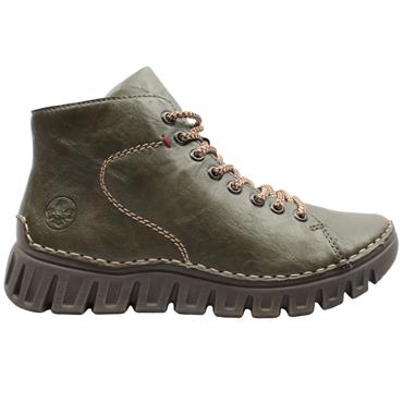 RIEKER 57501 BOOT - GREEN