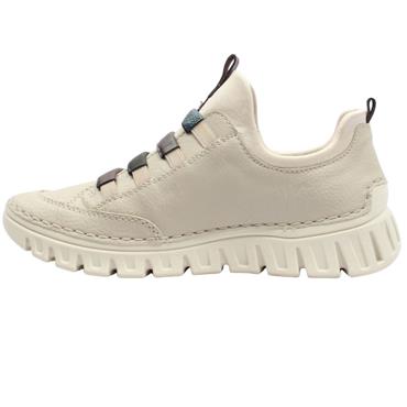 RIEKER 57550 SHOE - BEIGE
