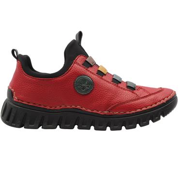 RIEKER 57550 SHOE - RED