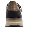 RIEKER 58902 SHOE - BLACK BRONZE
