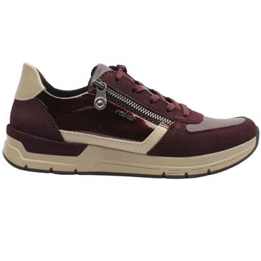 RIEKER 58902 SHOE - BURGUNDY