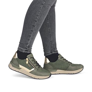 RIEKER 58902 SHOE - OLIVE