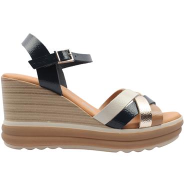 OH MY SANDAL 6004 SANDAL - NAVY MULTI