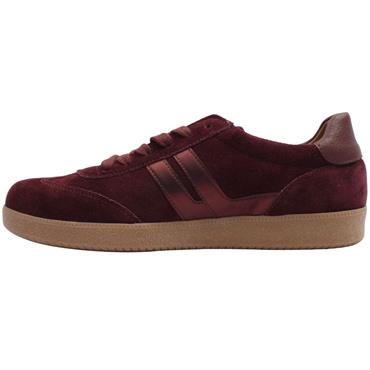 GABOR 601101 LACED SHOE - BERRY