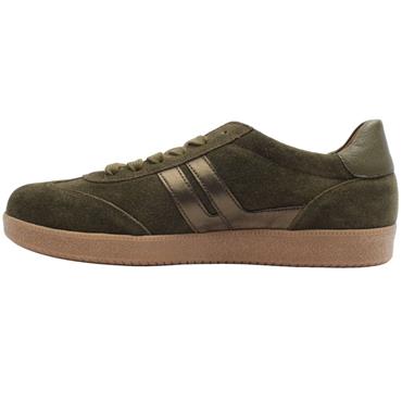 GABOR 601101 LACED SHOE - OLIVE