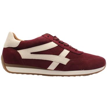 GABOR 603201 LACED SHOE - BERRY