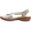 RIEKER 60880 SANDAL - METALLIC