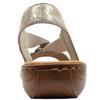 RIEKER 60880 SANDAL - METALLIC
