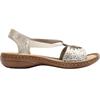 RIEKER 60880 SANDAL - METALLIC