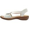 RIEKER 60880 SANDAL - WHITE