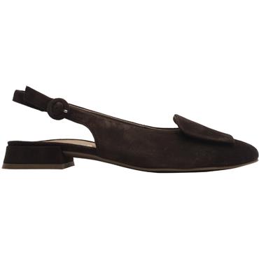 PAUL GREEN 6090 SLING BACK - BROWN