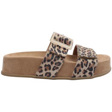PAUL GREEN 6157 MULE - LEOPARD