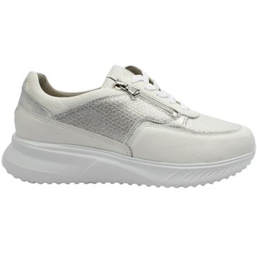 WALDLAUFER 617K01 SHOE - WHITE SILVER