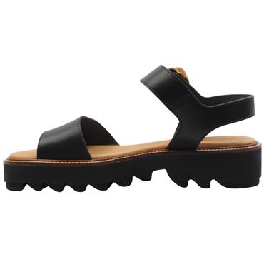 PAUL GREEN 6189 SANDAL - Black